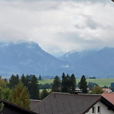 Charmantes Doppelzimmer Mit Bergblick Bed and Breakfast Füssen Exterior foto